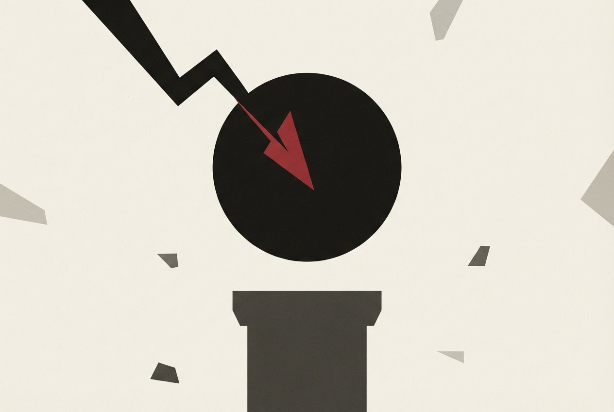 Abstract editorial illustration