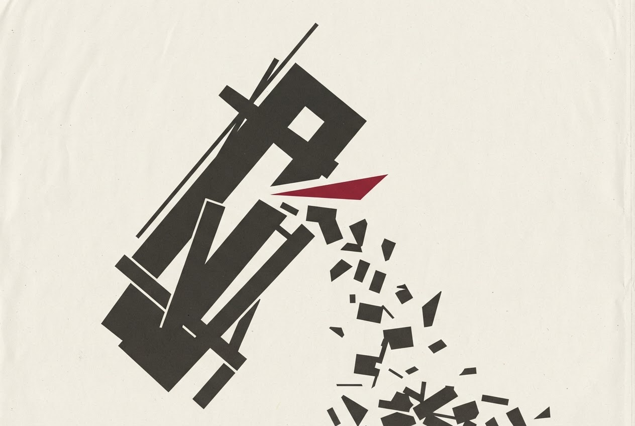 Abstract editorial illustration