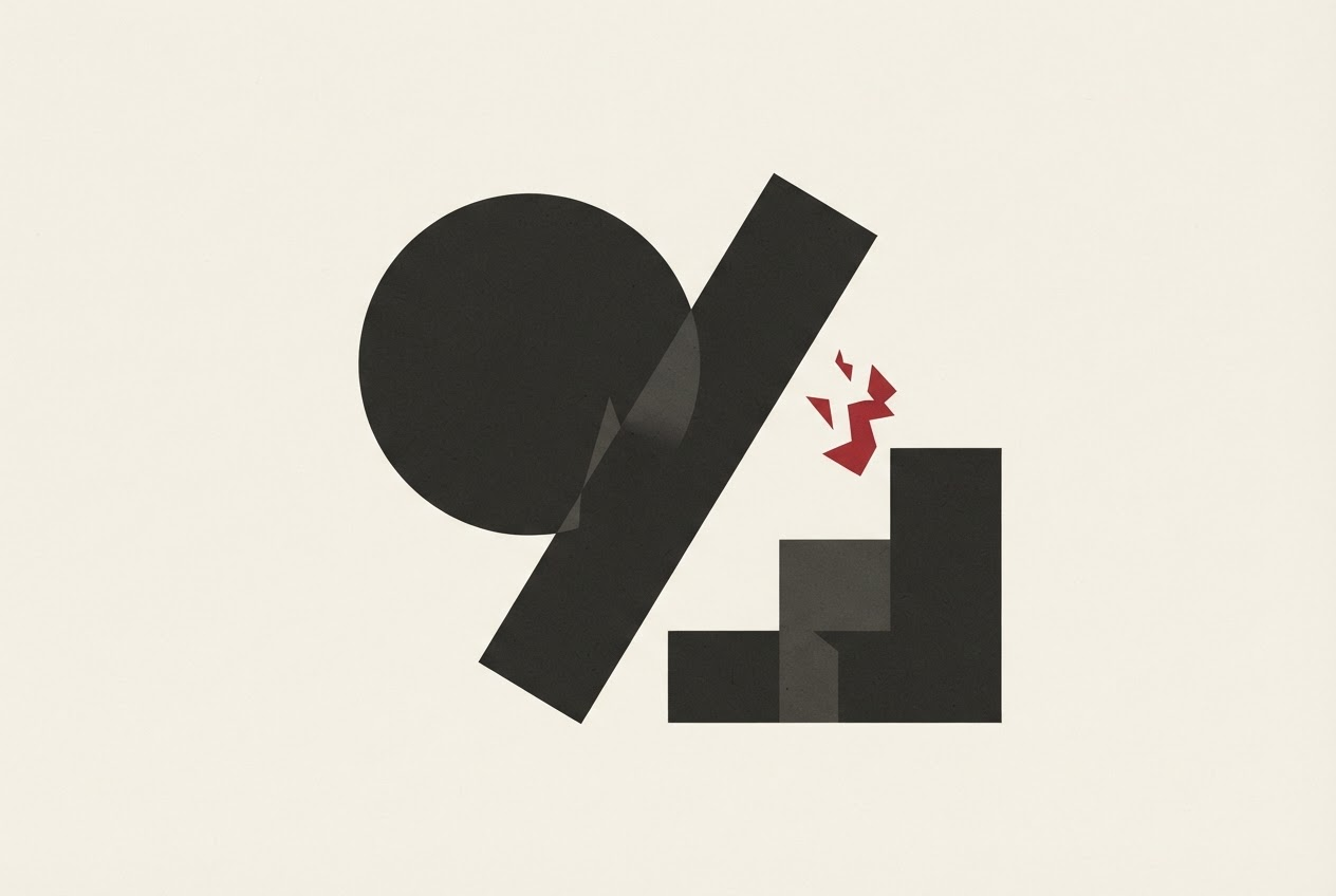 Abstract editorial illustration