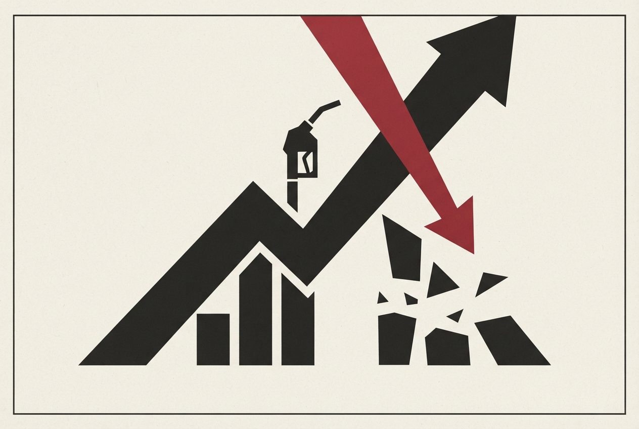 Abstract editorial illustration