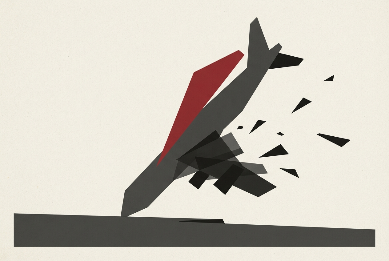 Abstract editorial illustration