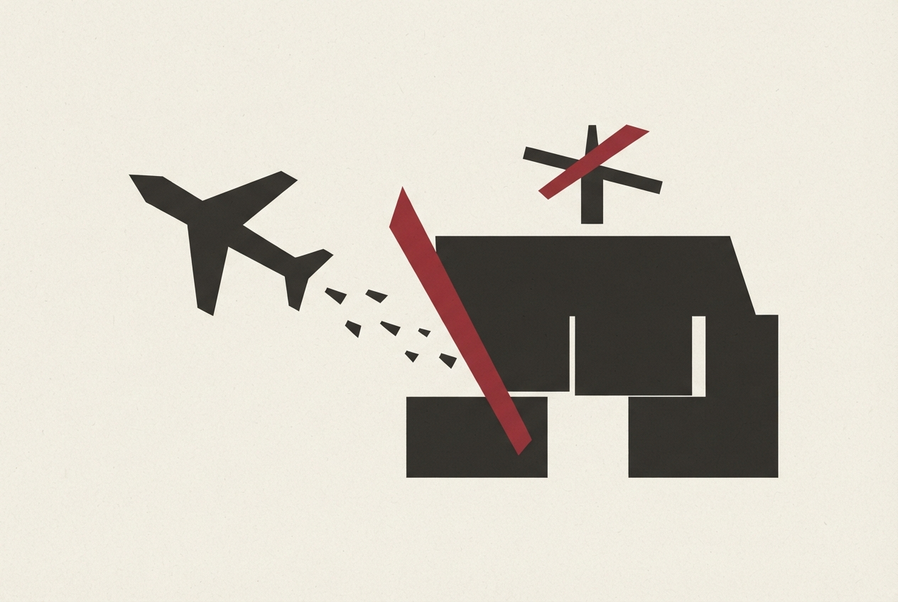 Abstract editorial illustration