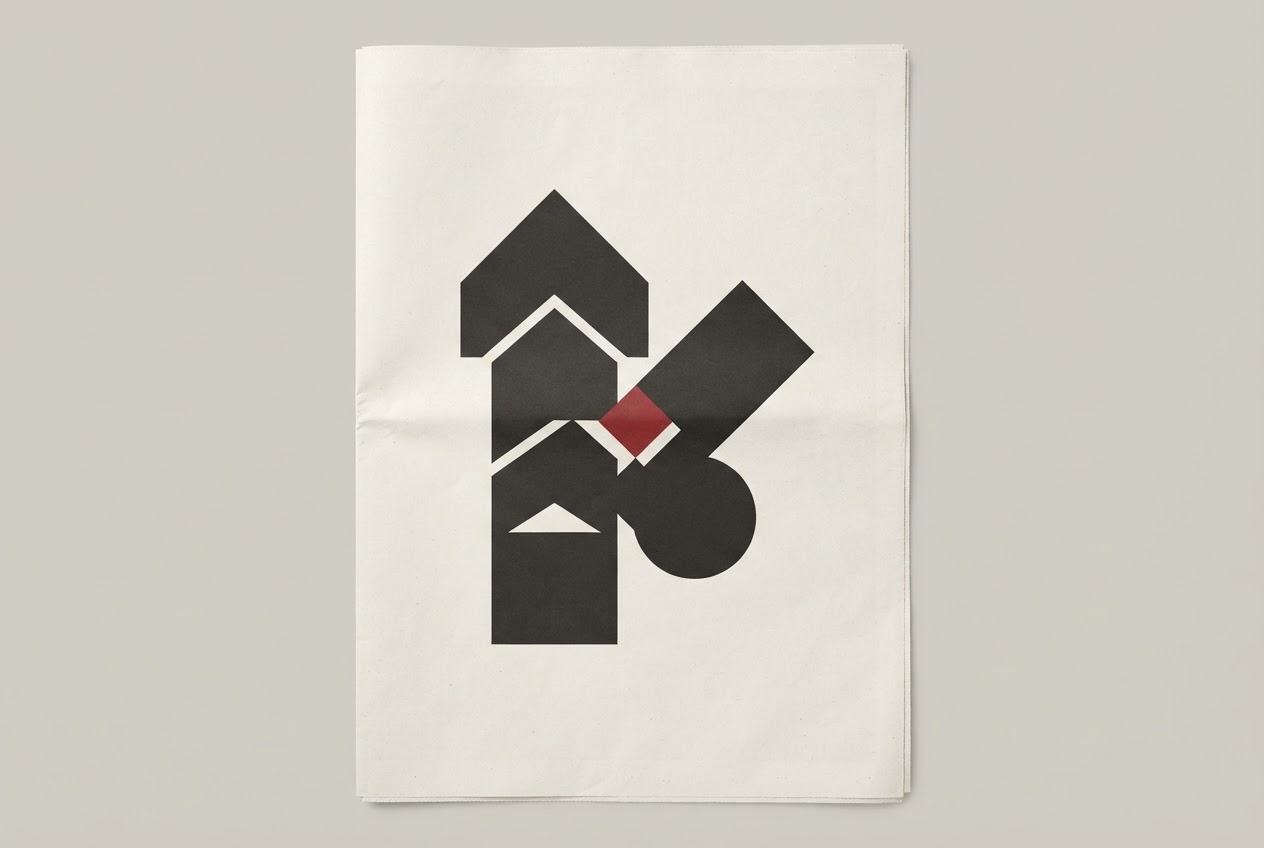 Abstract editorial illustration