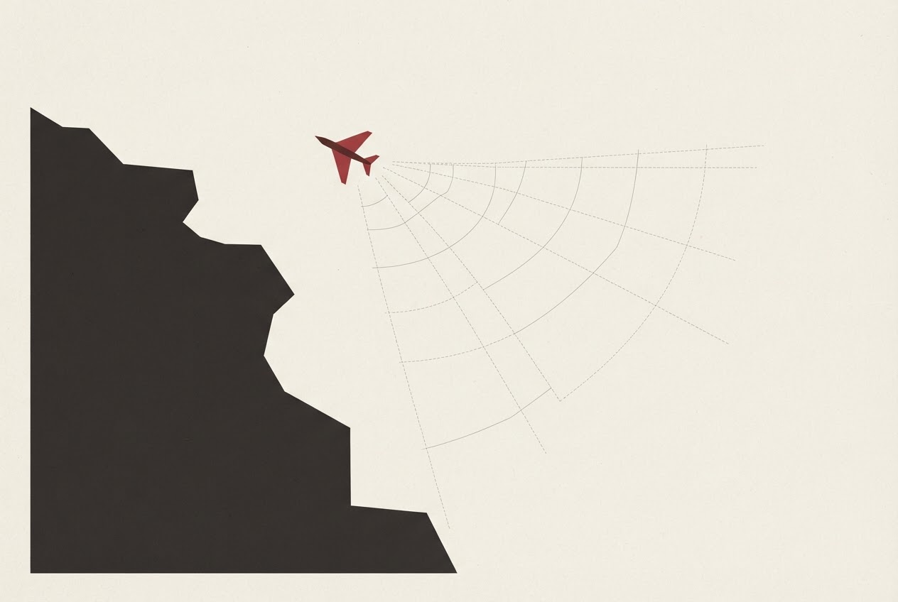 Abstract editorial illustration