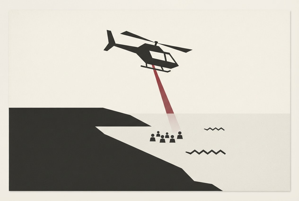 Abstract editorial illustration
