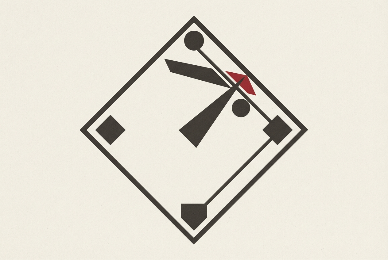 Abstract editorial illustration