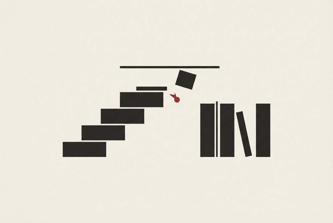 Abstract editorial illustration