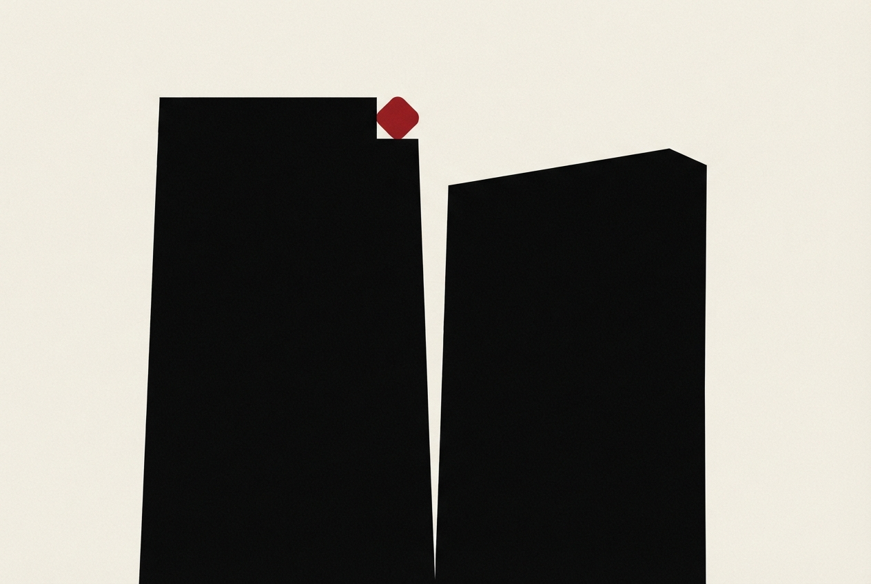Abstract editorial illustration