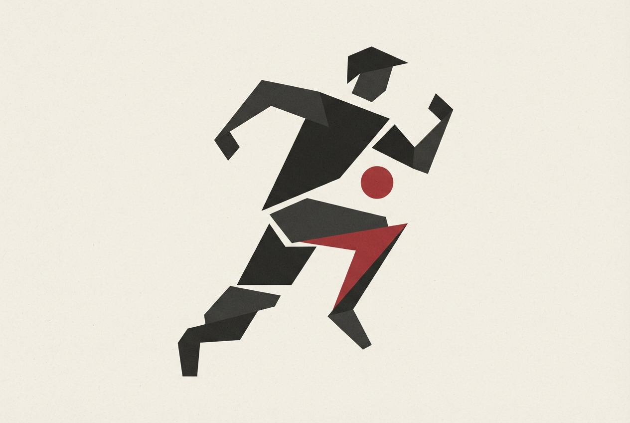 Abstract editorial illustration