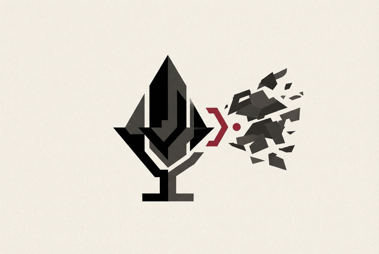 Abstract editorial illustration