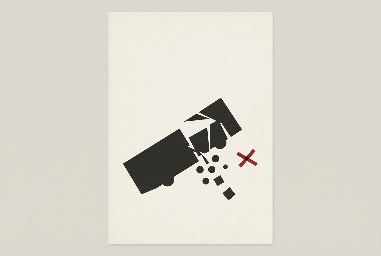 Abstract editorial illustration