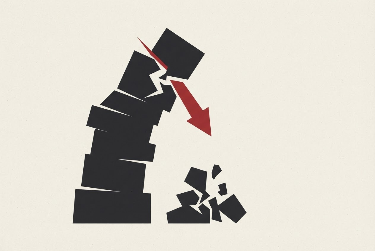 Abstract editorial illustration