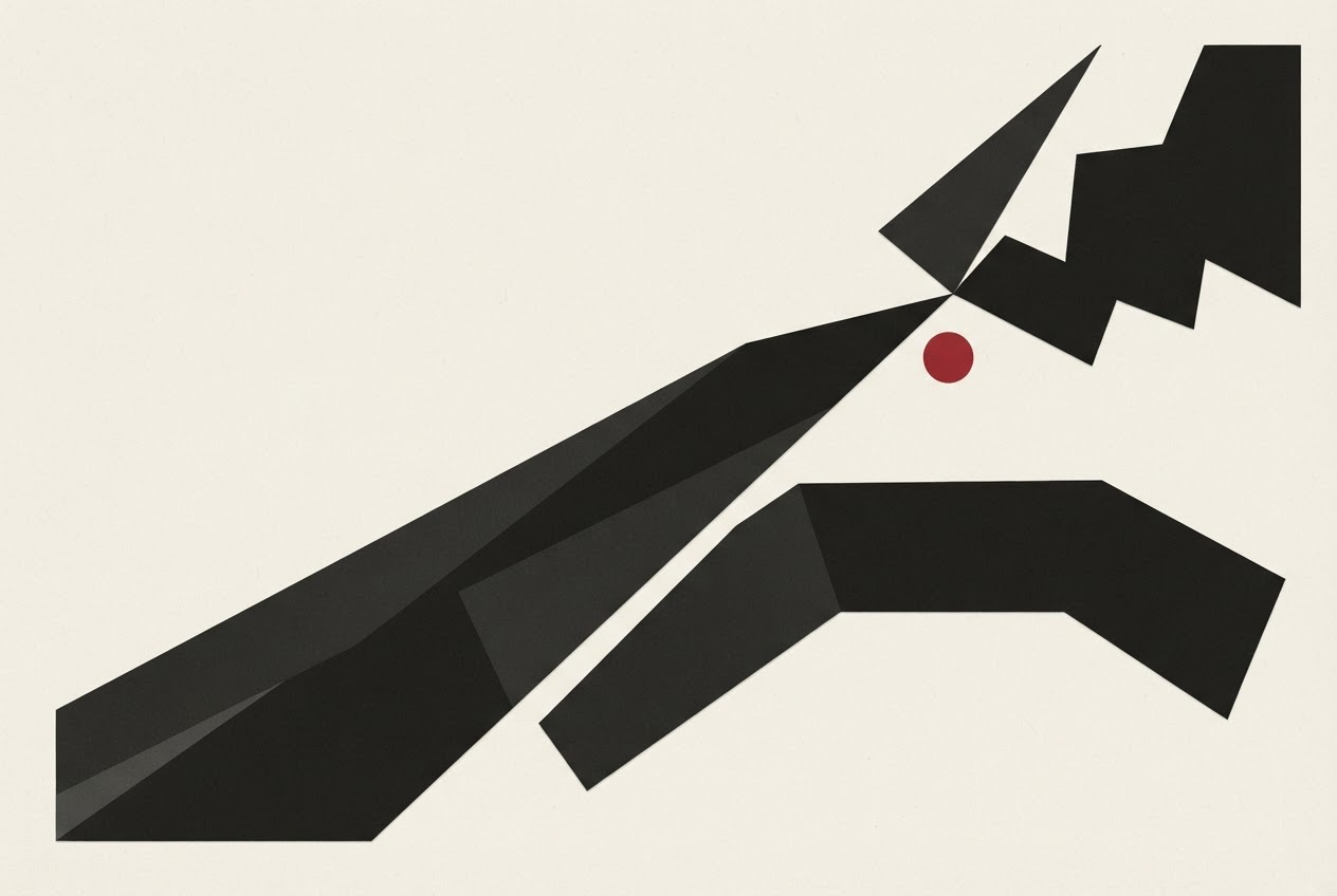 Abstract editorial illustration