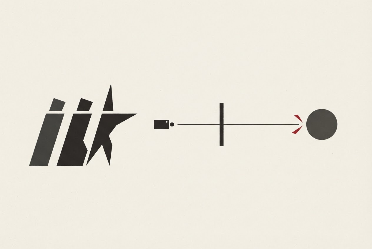 Abstract editorial illustration