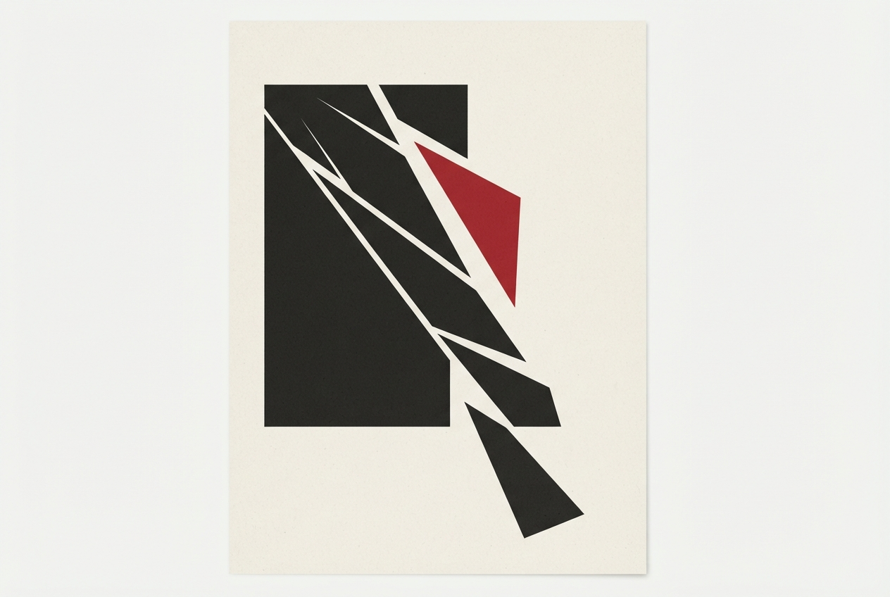 Abstract editorial illustration
