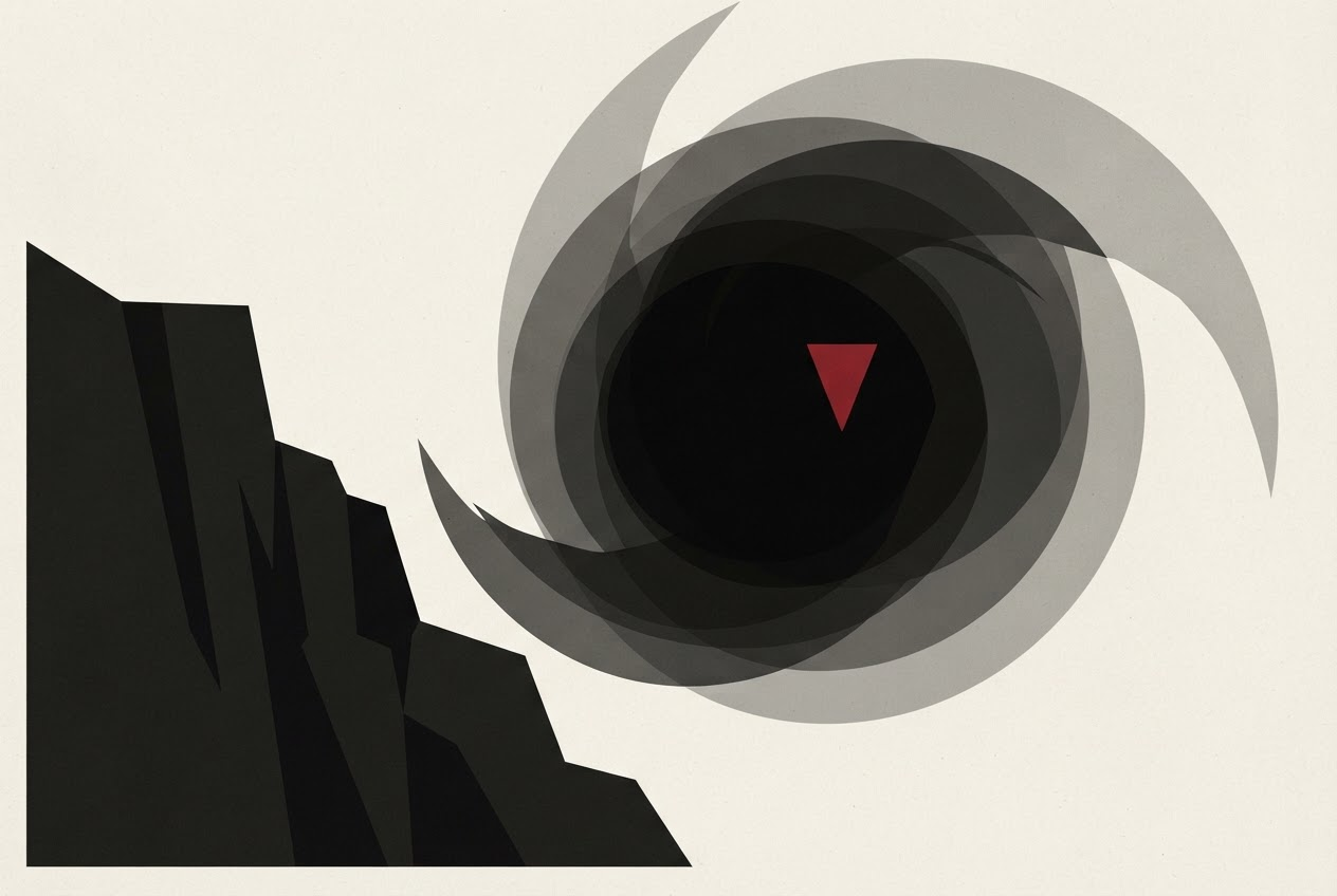 Abstract editorial illustration