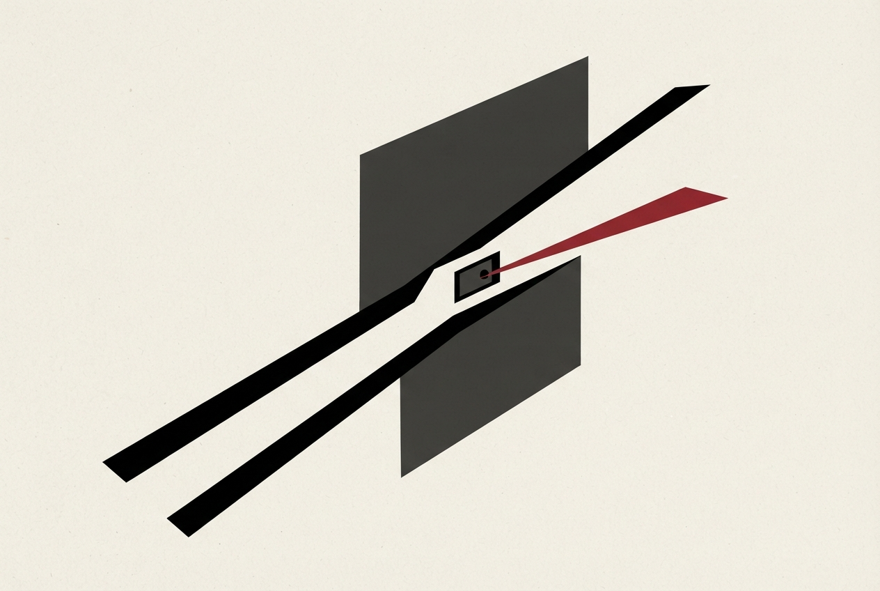 Abstract editorial illustration