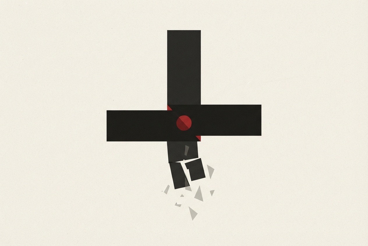 Abstract editorial illustration