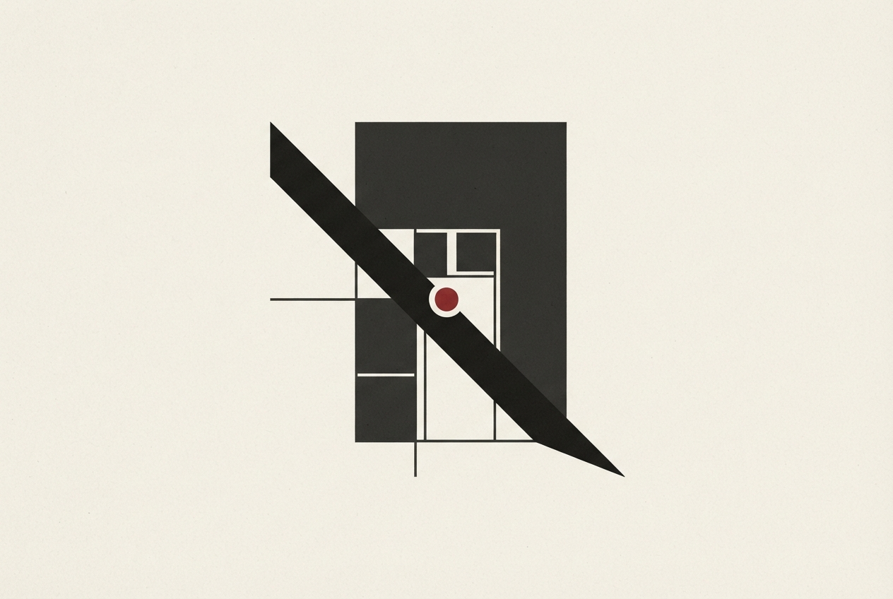 Abstract editorial illustration