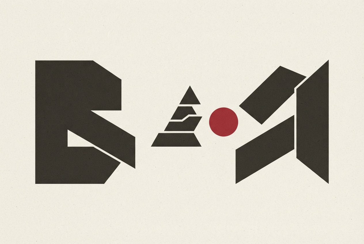 Abstract editorial illustration