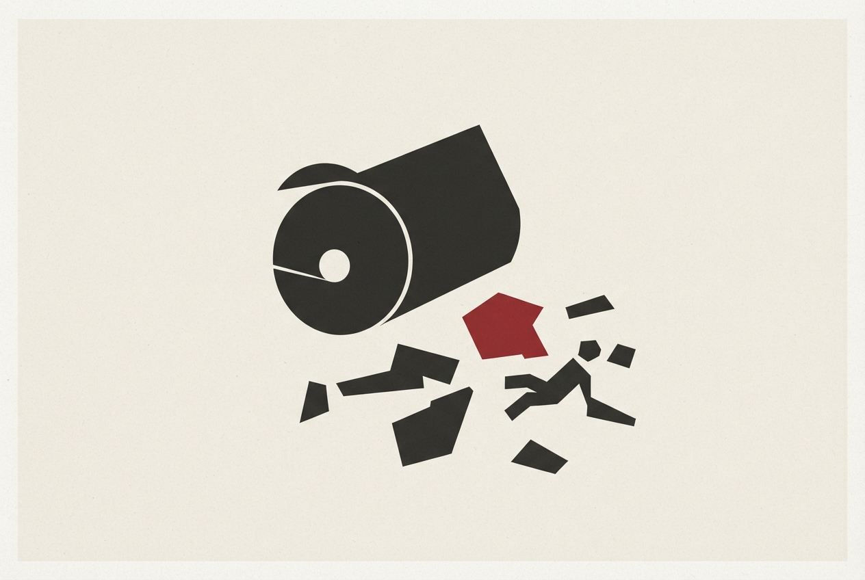 Abstract editorial illustration
