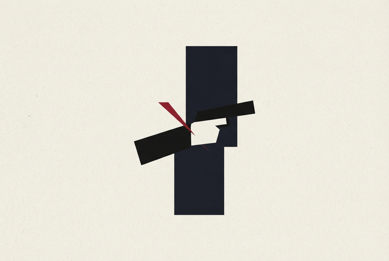 Abstract editorial illustration
