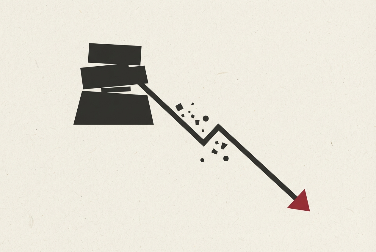 Abstract editorial illustration