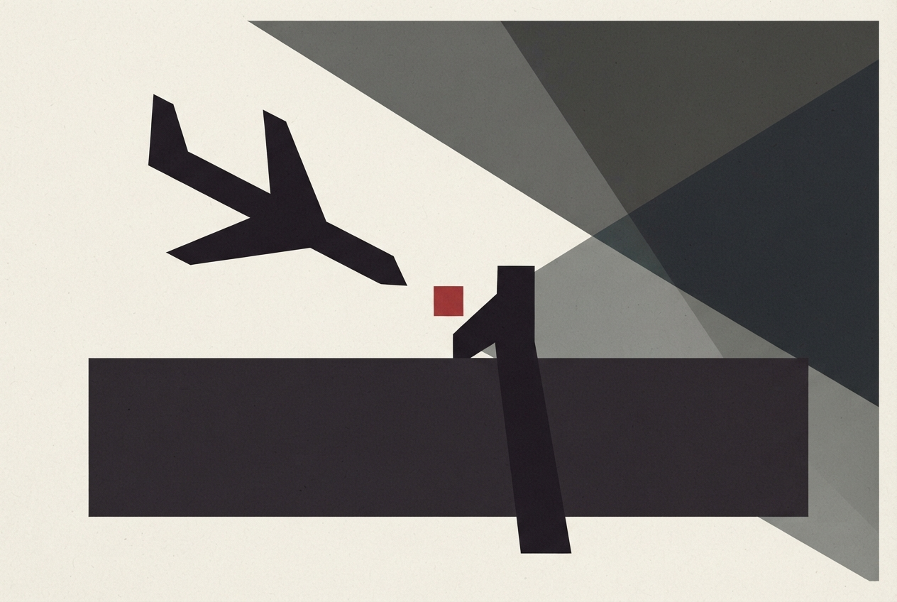 Abstract editorial illustration