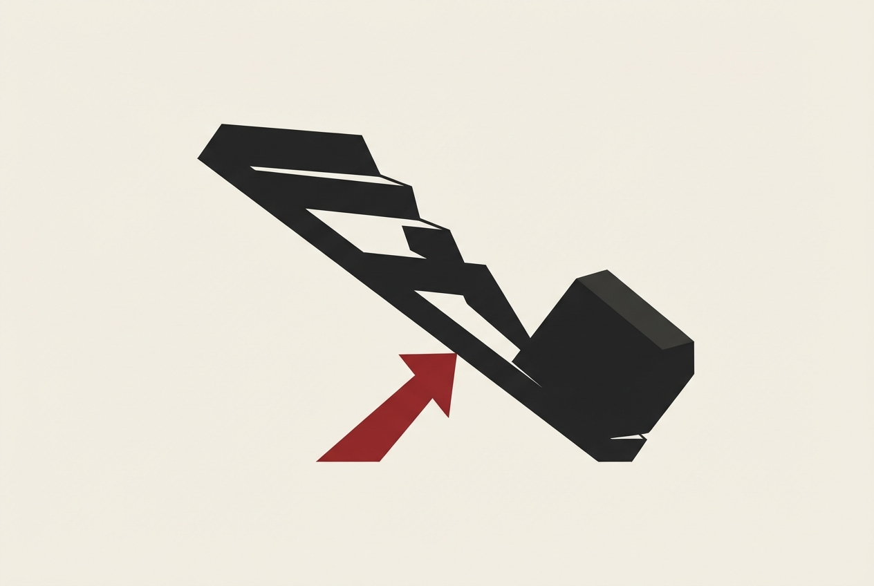 Abstract editorial illustration