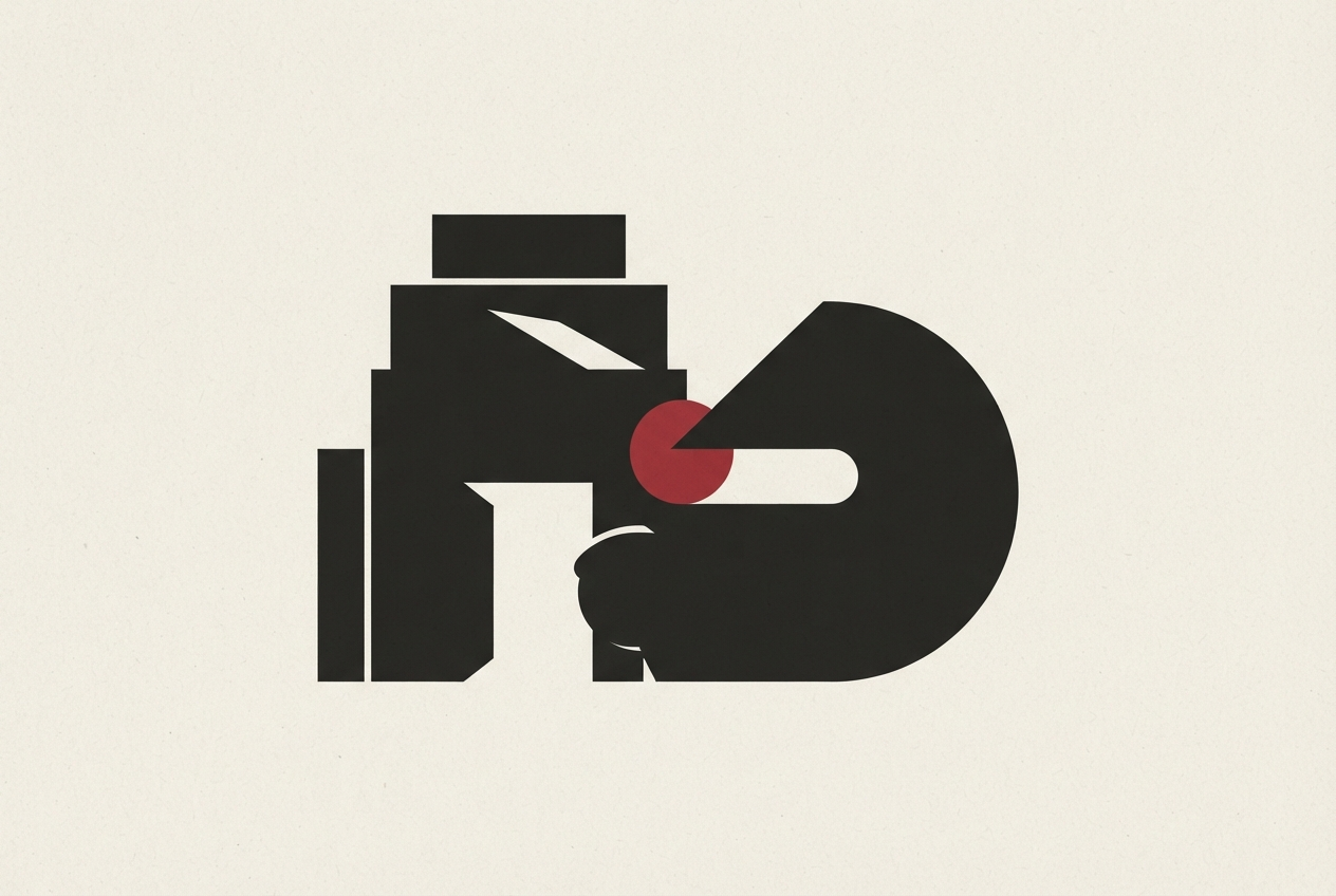 Abstract editorial illustration
