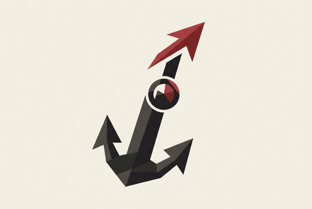 Abstract editorial illustration