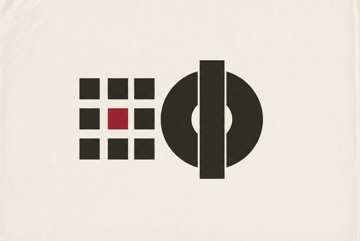 Abstract editorial illustration
