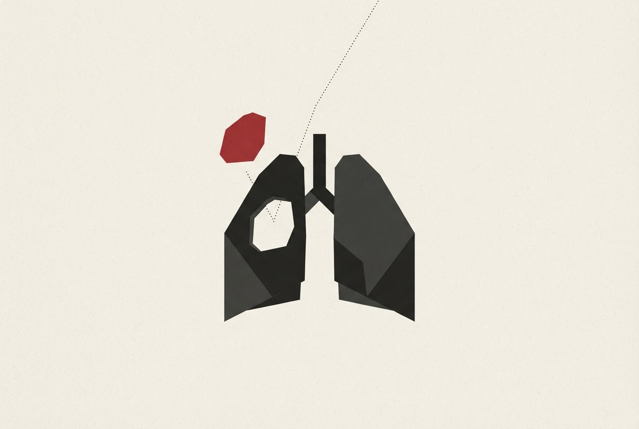 Abstract editorial illustration