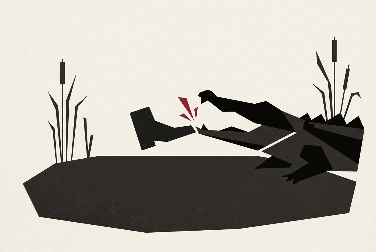 Abstract editorial illustration