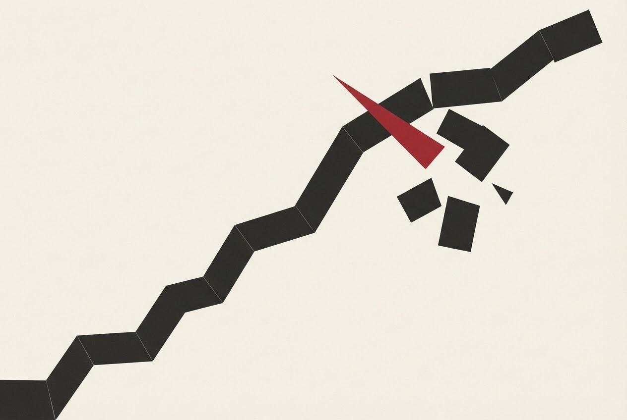 Abstract editorial illustration