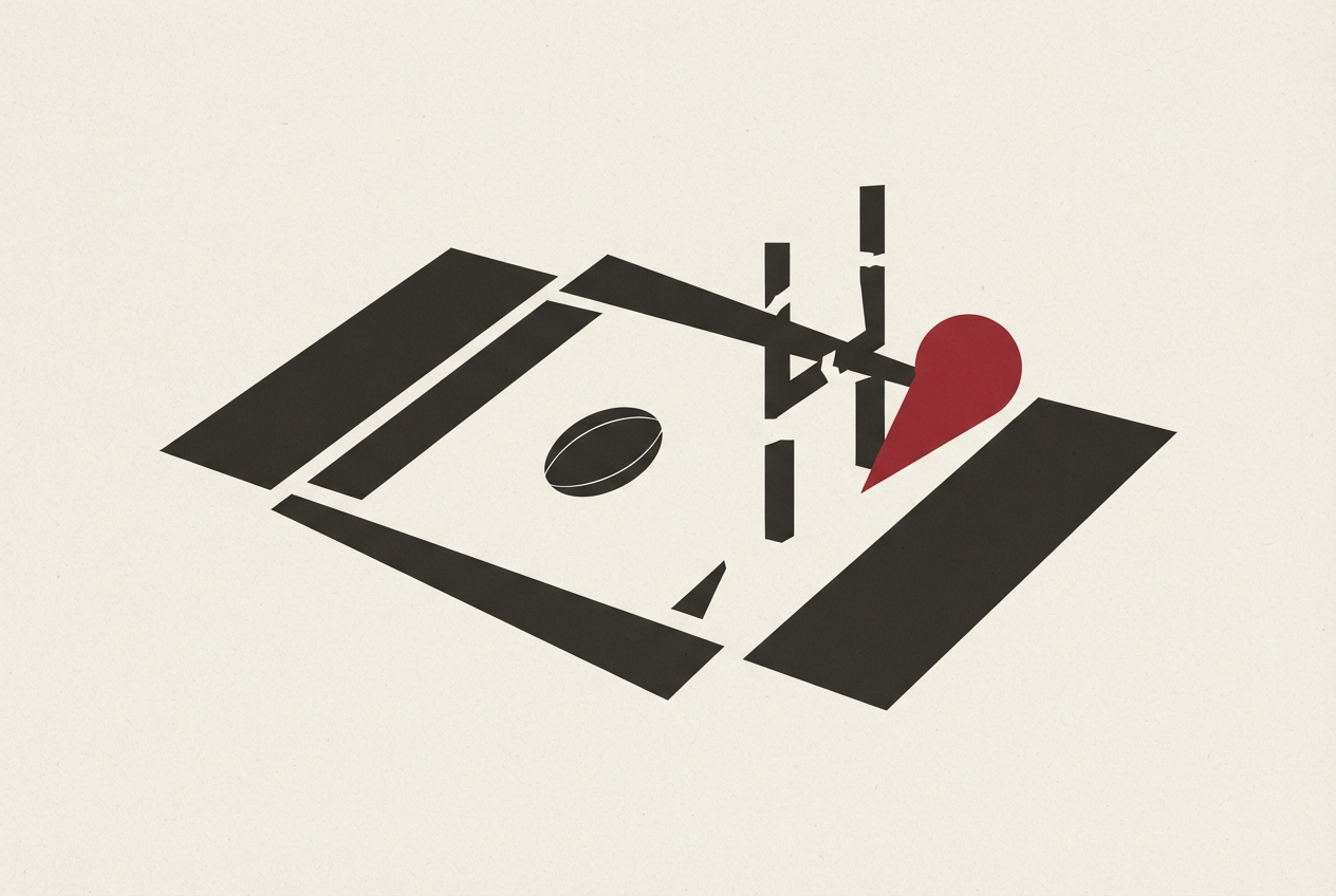 Abstract editorial illustration