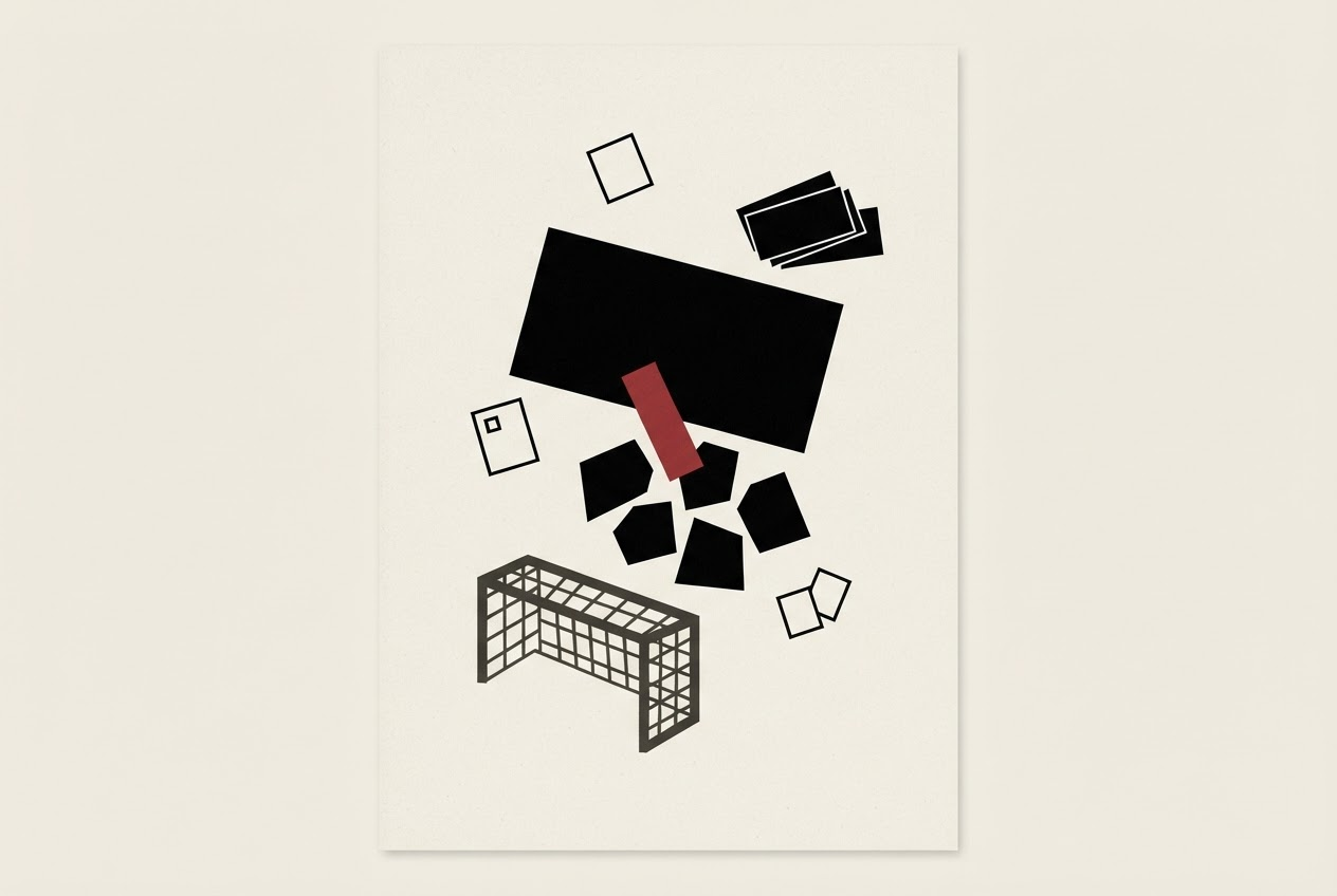 Abstract editorial illustration