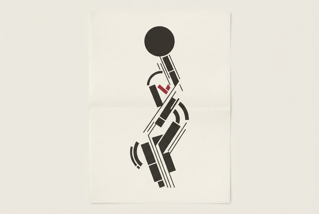 Abstract editorial illustration