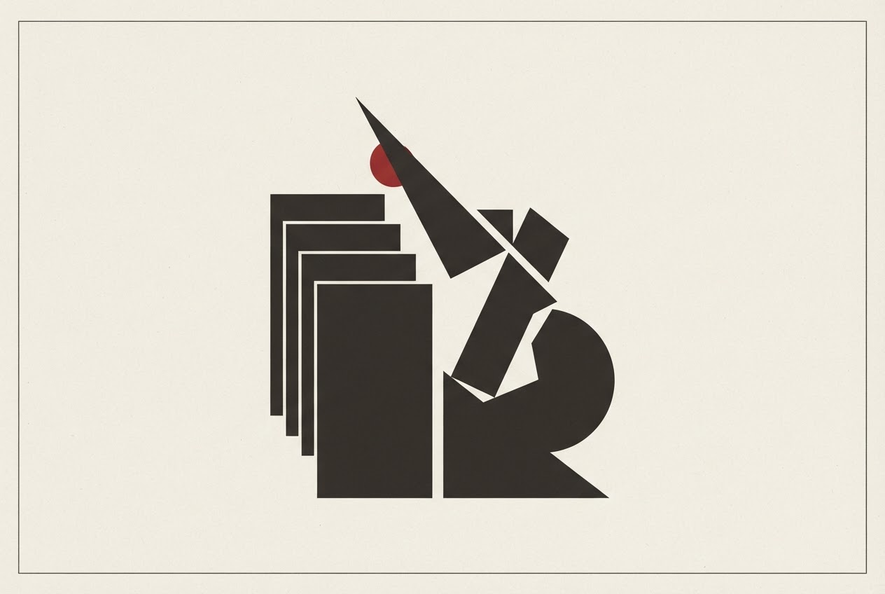 Abstract editorial illustration
