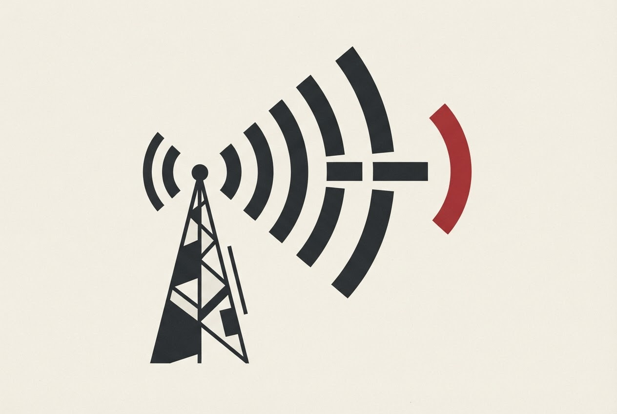 Abstract editorial illustration
