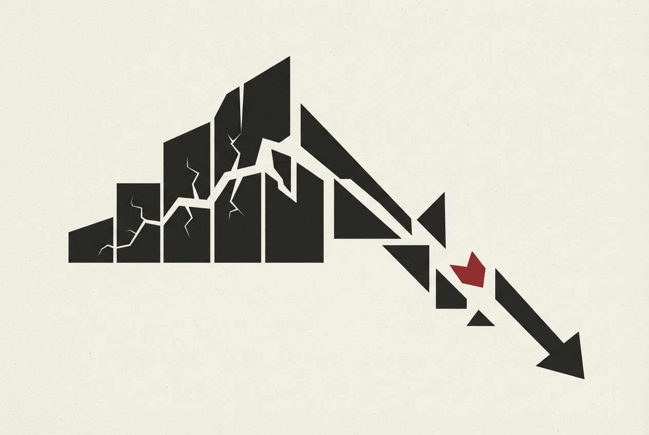 Abstract editorial illustration