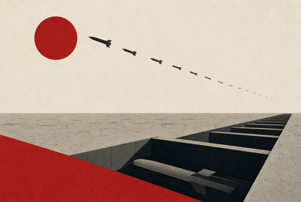 Abstract editorial illustration