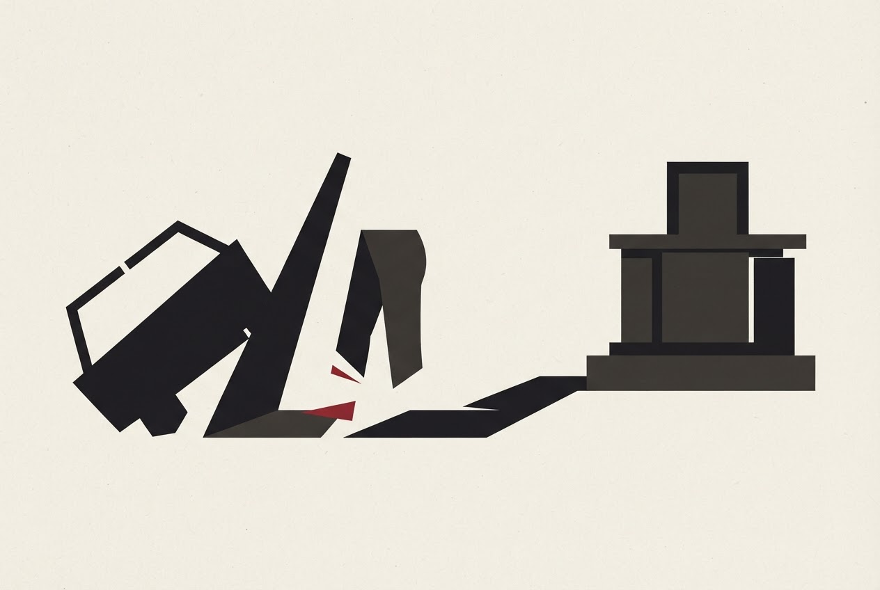 Abstract editorial illustration