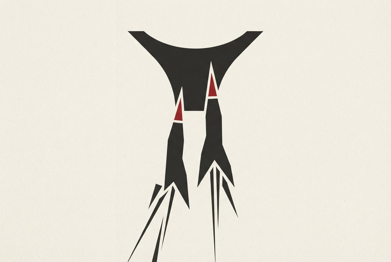 Abstract editorial illustration