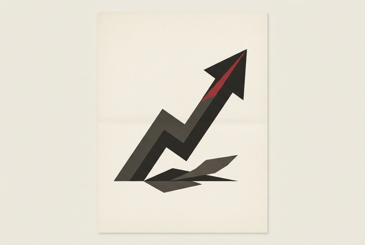 Abstract editorial illustration