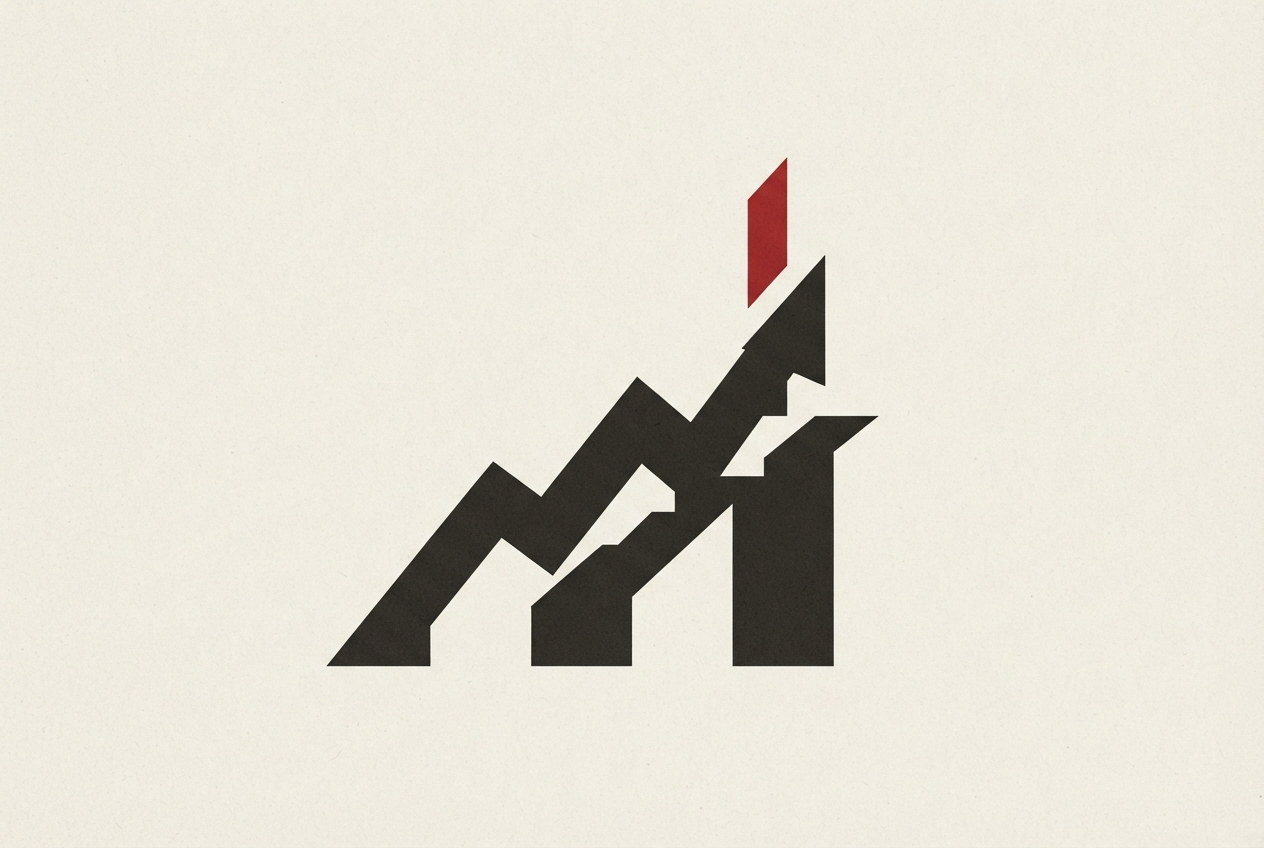 Abstract editorial illustration