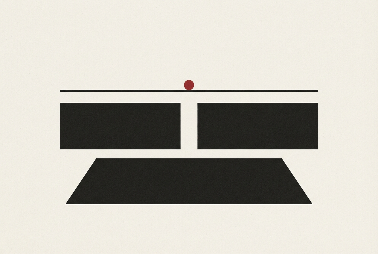 Abstract editorial illustration