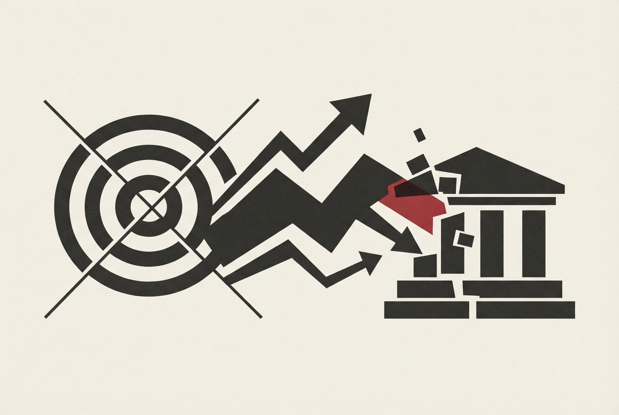 Abstract editorial illustration