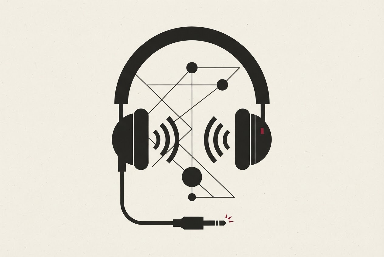 Abstract editorial illustration