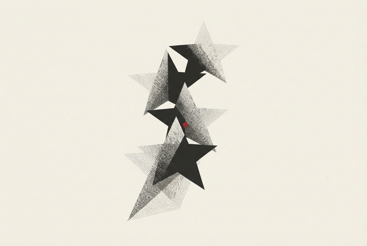 Abstract editorial illustration